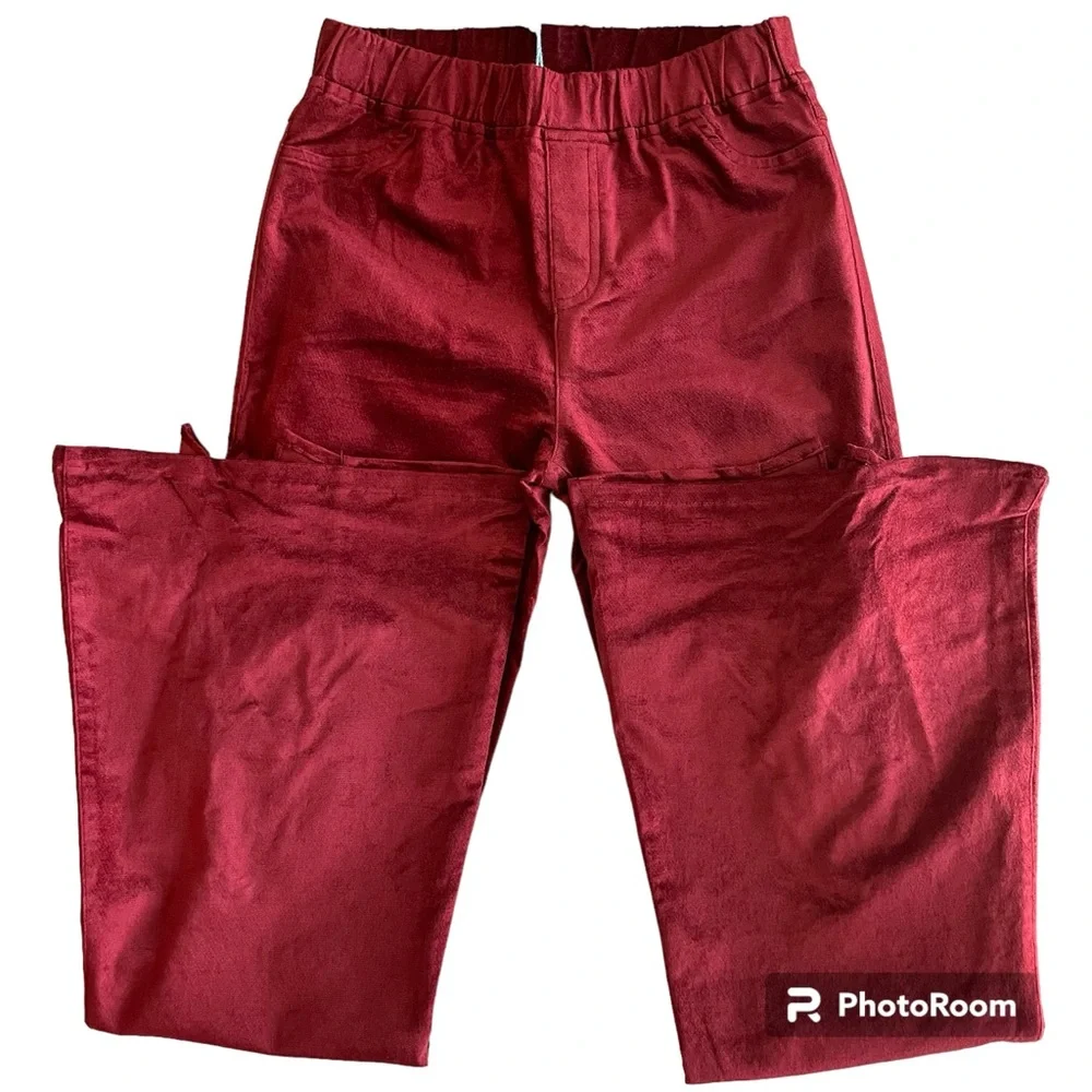 Brush, fabric bell bottoms pants - Picture 5 of 12